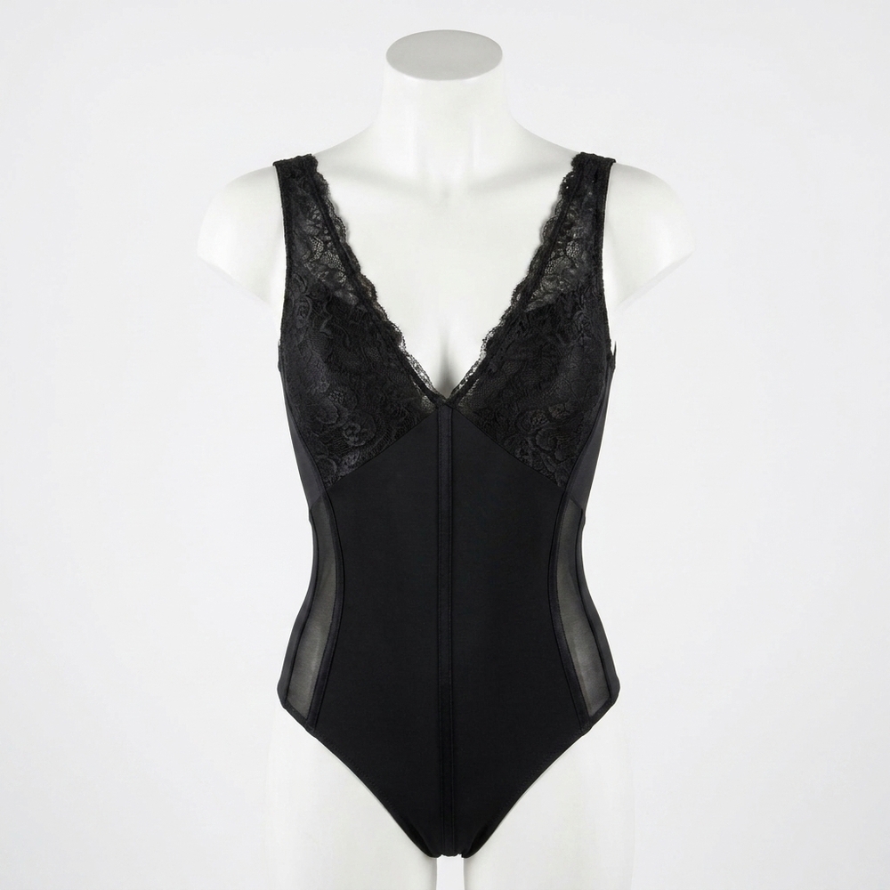 NEW ASTR austin bodysuit in black